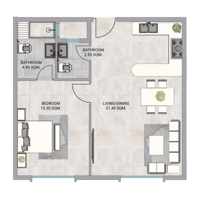 GJ Properties - Kentia Residence - Apartment