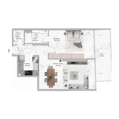 ASAK - Al Serh Residences 11 - Apartment