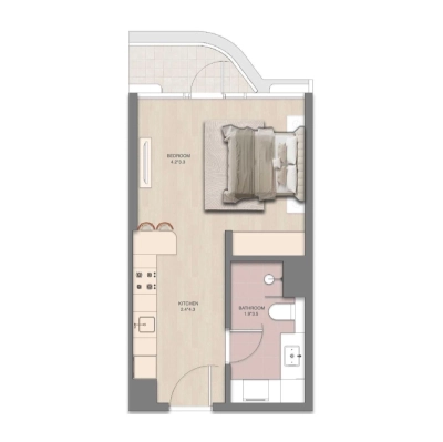 RAK Properties - Mirasol Mina - Apartment