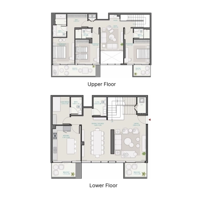 Wasl - Avenue Park Towers - Apartment
